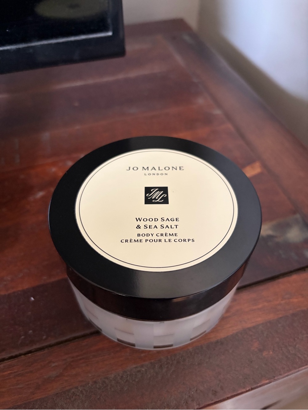 Jo Malone wood sage & sea salt body creme tub